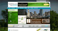 Desktop Screenshot of golfohio.com